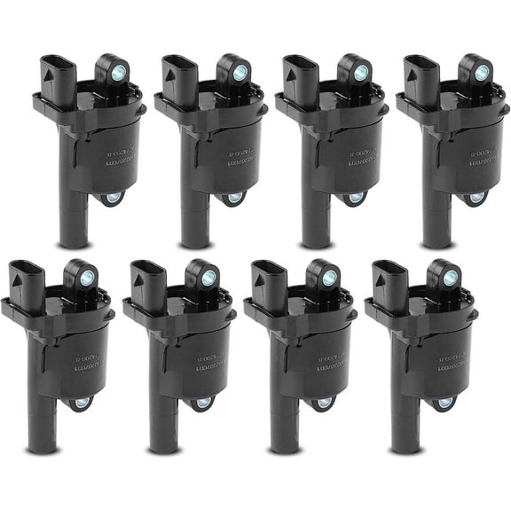 A-Premium Ignition coil Pack Compatible with Chevrolet Silverado 1500/Corvette 2014-2019, Tahoe/Suburban 2015-2019, Camaro, GMC Sierra 1500 2014-2019