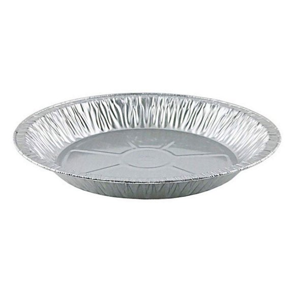 PACTOGO 11"" Aluminum Foil Pie Pan Extra-Deep Disposable Tin Plates (Pack of 12)