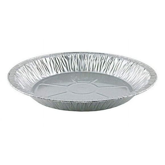 PACTOGO 11"" Aluminum Foil Pie Pan Extra-Deep Disposable Tin Plates (Pack of 12)