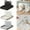 White+Black+Grey, variant on Spoon Rest With Lid Holder: Foldable Silicone Spoon Holder High Temperature Spoon Organizer Spatula Holder For Kitchen Counters & Stove Tops,3* Shelves,White+Black+Grey