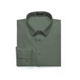 thumbnail image 4 of COOFANDY Men's Dress Shirts Solid Long Sleeve Stretch Wrinkle-Free Formal Shirt Business Casual Button Down Shirts, 4 of 6