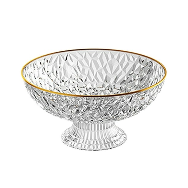 Yhmxh Utensilios de cocina Platos altos de frutas de gran capacidad para el hogar con cesta de drenaje a rayas extraíble Muebles para cocina Accesorios de cocina Mueble organizador cocina