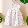 thumbnail image 2 of Gubotare Toddler Girl Beach Dress Summer Baby Girl Clothes Toddler Dress Embroidery Party Princess Vintage Plaid Dresses Summer Clothes 12 18 Months (White,12-18 Months), 2 of 6