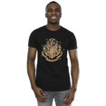 thumbnail image 2 of Harry Potter Mens Gold Hogwart Crest T-Shirt, 2 of 3