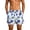 C-Multicolor, variant on FAWUUDO Sports Shorts for Men Adjustable Waist Drawstring Loose Fashionable Print Shorts Beach Running Straight Shorts S B-Multicolor