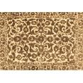 thumbnail image 1 of Ahgly Company Indoor Rectangle Abstract Brown Modern Area Rugs, 3' x 5', 1 of 4