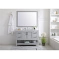 thumbnail image 6 of 48 inch Single Bathroom Vanity in Grey with Backsplash, 6 of 8