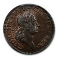 thumbnail image 2 of 1723/2 Wood's Hibernia Halfpenny MS-65 PCGS (Brown), 2 of 3