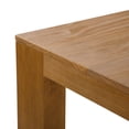thumbnail image 5 of Plank+Beam Solid Wood Counter Height Table, 41" Modern Dinner Preparation tables, Pecan Wirebrush, 5 of 9