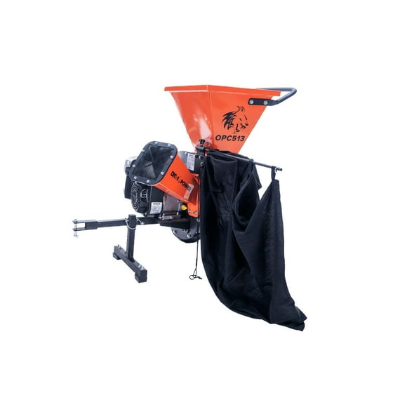 Déchiqueteuse à disque DK2 POWER 7.6 cm/3 pouces 6,5 CV 196 cc (sac à copeaux inclus)