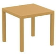 thumbnail image 1 of Siesta ISP164-TEA Table à Manger Carré en Résine Ares de 31 Po en Teck, 1 of 3