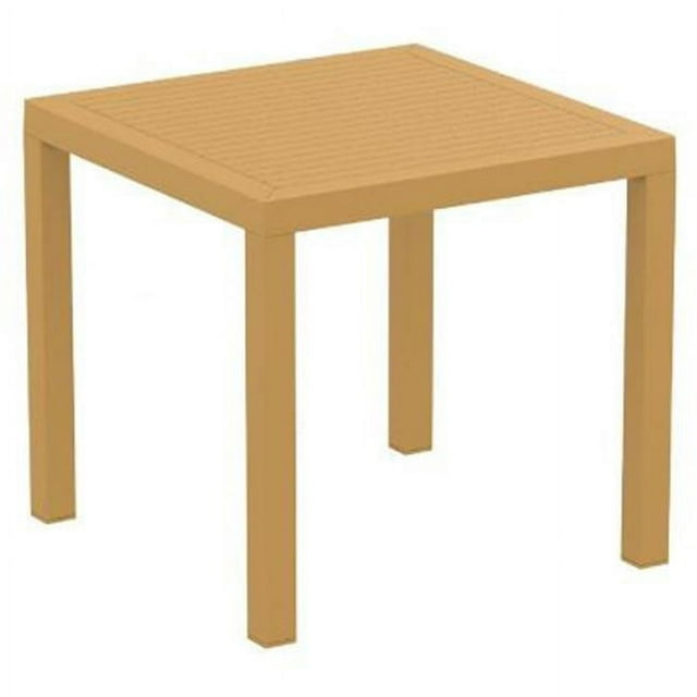 Siesta ISP164-TEA Table à Manger Carré en Résine Ares de 31 Po en Teck