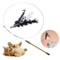thumbnail image 2 of Simulación Interactiva De Pájaro, Divertido Gato De Juguete Con Campana, Pluma Artificial, Pájaro, Palo Para Gato, Juguete Para Gato, Suministros De Juguete Inevent PT002611-03, 2 of 6