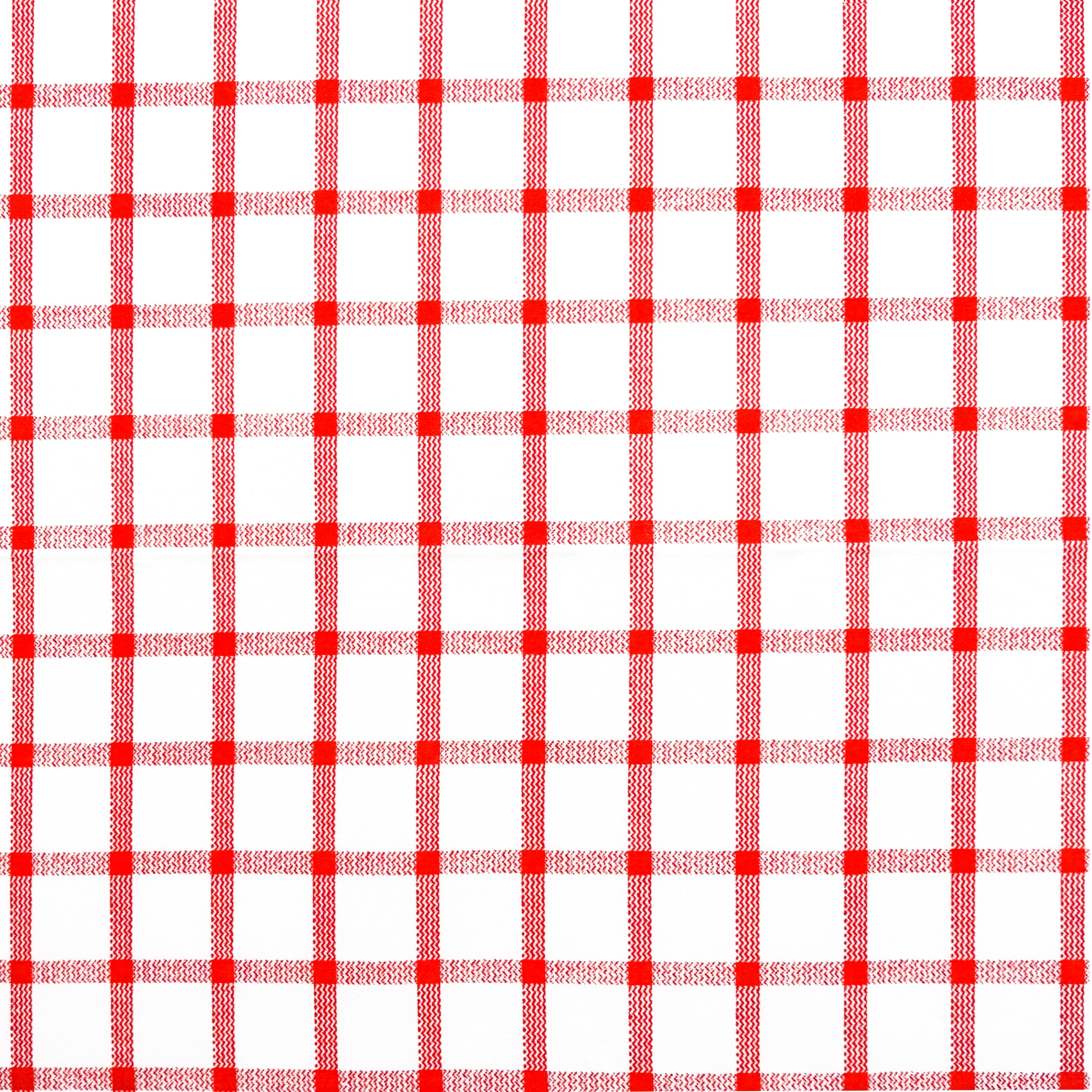 Waverly Inspirations Picnic Plaid 44' x 36' 100% Cotton Print 1 Yard Precut Quilting Fabric, Poppy Red