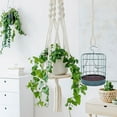 thumbnail image 2 of Hieromout 4pcs Cotton Macrame Plant Hanger Extender Rope Plant Hanging Basket Extenders, 2 of 11