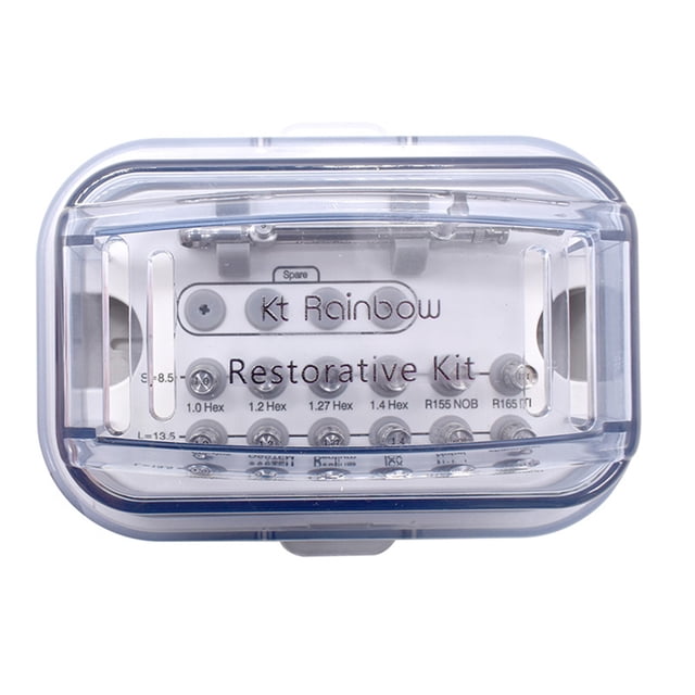 Herramientas de reparación de destornilladores universales dentales Kit de prótesis de destornillador conveniente