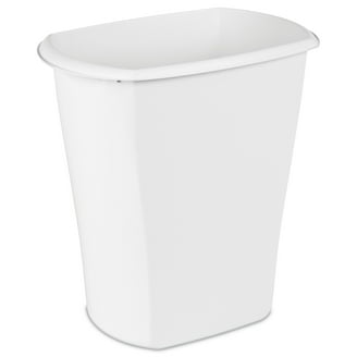 Rubbermaid Indoor Wastebasket 5.25 Gal Rectangular Open Top