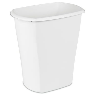 Sterilite 10 gal Plastic Rectangular Office Trash Can