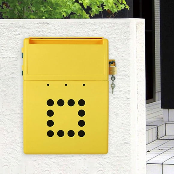 Buzón de pared Macarena buzón colgante con cerradura para exterior