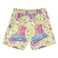 thumbnail image 7 of FORMRS Boys Swim Trunks Quick Dry Mesh Liner Boardshorts Sizes XS-XL, Neon Skates, 7 of 7