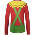 thumbnail image 2 of SSLR Women's Ugly Christmas Tee Crewneck Long Sleeve T-Shirt Funny Xmas Holiday Shirts, 2 of 8