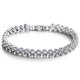 thumbnail image 1 of Pulsera De Moda Para Mujer, Pulsera De Diamantes De Imitación De Cristal De Estilo Romano, Pulseras De Joyería, Regalos Para Amigos De La Familia Sweethay AP007345-01, 1 of 6