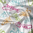 thumbnail image 5 of Ambesonne Bicycle Valance Pack of 2, Different Colored Bikes, 42"X18", Multicolor, 5 of 5