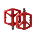 thumbnail image 2 of Bike Pedals Professional Outdoor Cycling Fittings Footboard Component Parts Easy Anti-skid Bicycle Pedal Replacement Modified Accessory Red, 2 of 6