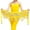 Yellow, variant on Velvet Belly Dance Waist Chain with Coin Lace-up Lightweight Women Dancing Waist Belt Dancer Accessories