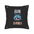 thumbnail image 4 of Set of 2 18x18in Throw Pillow Covers with Playful Cartoon Character Design Blue Cheerful Colors Perfect for Couch Bed Car, 4 of 8
