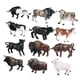 thumbnail image 2 of 12 piezas de mini modelos de vacas perfecl Figuras de animales de simulación Juguetes educativos PVC, 2 of 8
