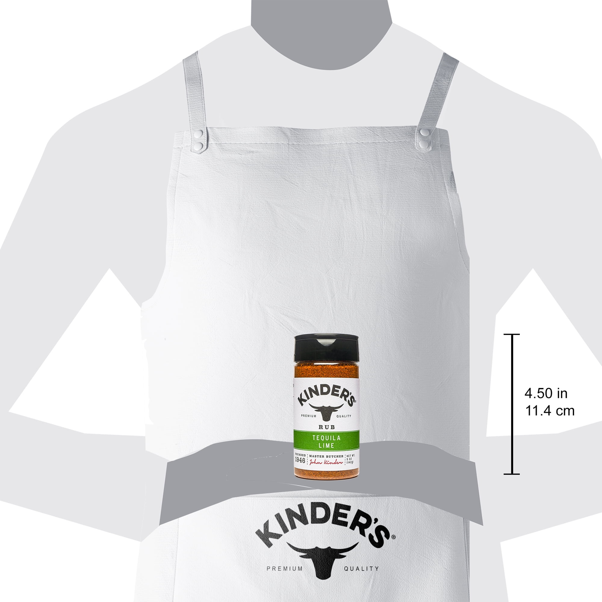 Kinder's Tequila Lime Rub Seasoning, 5 oz