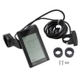 thumbnail image 2 of Electric Bike LCD Display, Lightweight Sturdy Electric Scooter LCD Panel ABS  for 22.2mm Handlebar, 2 of 7
