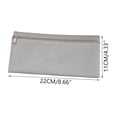 thumbnail image 4 of Sentmoon Pencil Case Pouch Pen Case Simples Solid Color Large Capacity Portable Pencil Bag Lightweight Stationery Pouch for and Office, 4 of 6