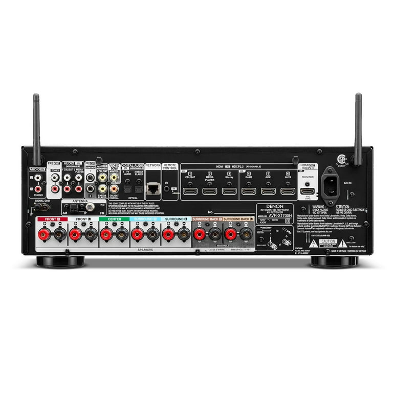Walmart Black Friday Deals 2025 - Denon AVR-X1700H 7.2ch 8K
