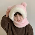 thumbnail image 5 of Winter Scarf And Hat Set For Kids With Ear Protection Super Soft Warm For Boys Girls Ages 3-7, 5 of 5