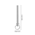 thumbnail image 2 of OUNONA 5Sets Plated Silver Metal Folding Fan Shaft Rivets Replacement Kit for Hand Fan Repair Accessories, 2 of 7