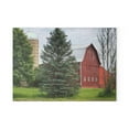 thumbnail image 2 of U R There Photography German Road Red I Rustic Farmhouse Tempered-Glass Cutting Board 8"x 11", 2 of 9