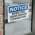 thumbnail image 4 of (2 Pack) Diesel Fuel Above Ground Storage Tank OSHA Notice Sign, 4 of 7