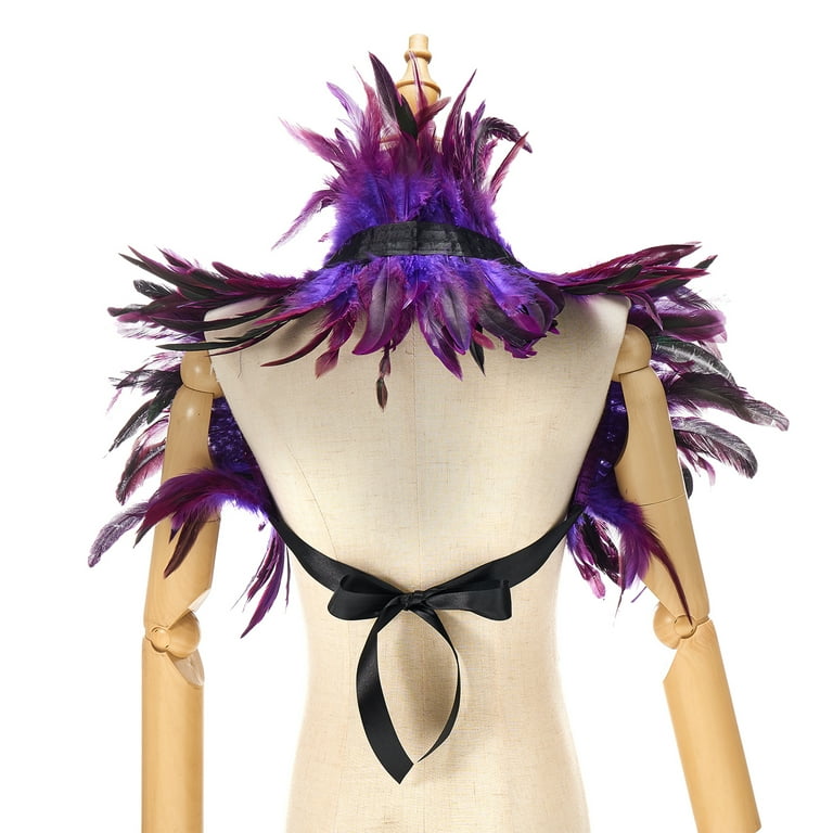 Feather cape best sale shawl