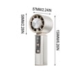 thumbnail image 3 of Handheld Fan with Ice Cooling Function and Stepless Speed Control for Powerful Portable Cooling, 3 of 9