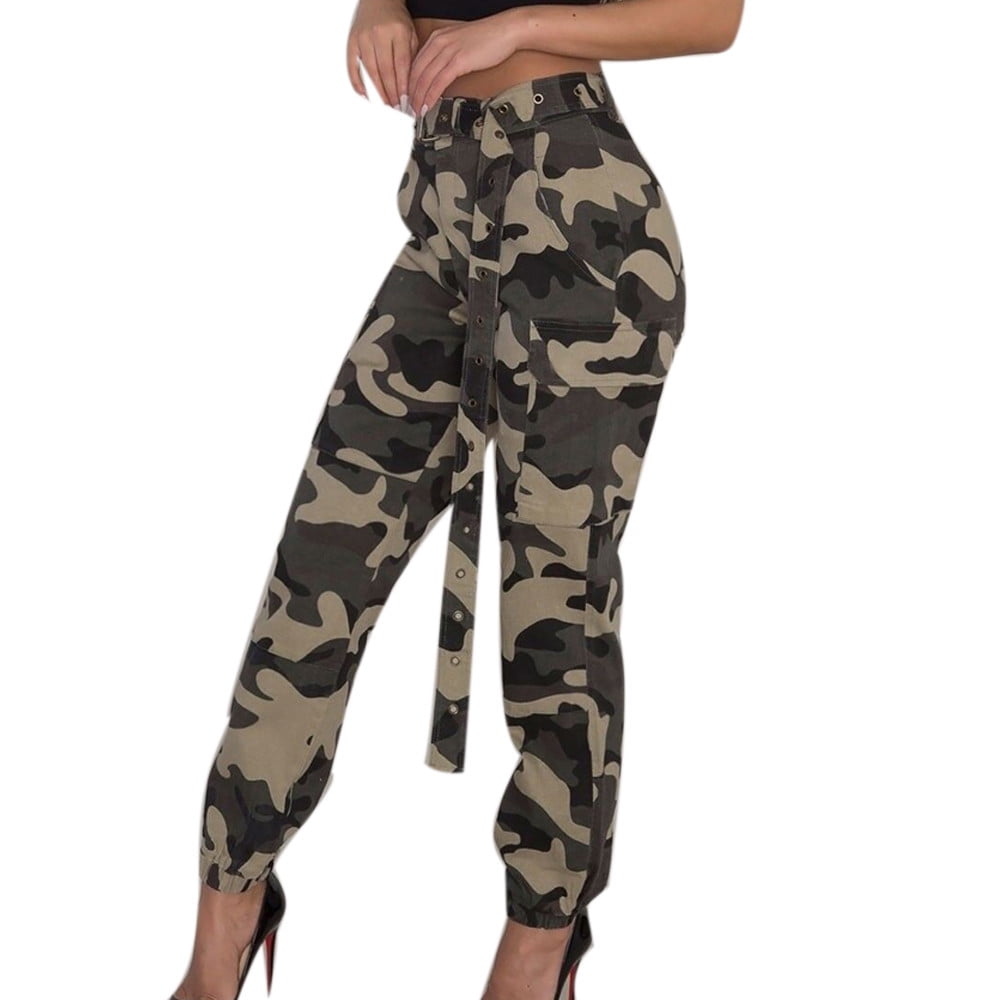 Einccm - EINCcm Womens Camo Cargo 