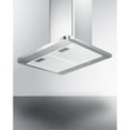 thumbnail image 2 of 24" wide European style convertible wall-mount range hood in stainless steel, 2 of 5