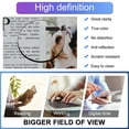thumbnail image 4 of MARE AZZURO Cat Eye Reading Glasses Women Oversized Readers 1.0 1.25 1.5 1.75 2.0 2.25 2.5 2.75 3.0 3.5 4.0 5.0 6.0 (Transparent, 3.50)with Flexible Spring Hinge, Polycarbonate Lens, 4 of 6