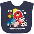 thumbnail image 3 of Inktastic One-i-e-i-o 1st Birthday Boys or Girls Baby Bib, 3 of 4