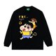 thumbnail image 4 of Suéter Kawaii Crayon Shin-chan dibujos animados Anime Y2K chica picante algodón manga larga moda suelta Casual deportes pareja Top otoño, 4 of 4
