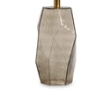 thumbnail image 4 of Benjara BM317490 24 in. Table Lamp, Hexagonal Textured Glass Base, Drum Shade, Gray, 4 of 5