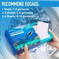 thumbnail image 2 of Travel Laundry Detergent Sheets - Liquidless Laundry Sheets Detergent for Travel No Plastic &  ( Amberwood), 2 of 6