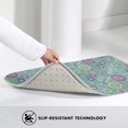 thumbnail image 4 of colorful Bike Pattern Door Mat for Indoor, Welcome Door Mats Front Entrance Rug, Non-Slip Bathroom kitchen Rugs for Inside Floor, Small Rug Dog Door Mat 20X31.5 Inch, 4 of 5