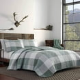 thumbnail image 2 of Eddie Bauer - Queen Quilt Set, Cotton Reversible Bedding with Matching Shams, Medium Weight Home Decor (Boulder Green, Queen), 2 of 2
